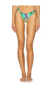 Luli Fama Caribbean Fantasy High Leg Brazilian Bikini Bottom