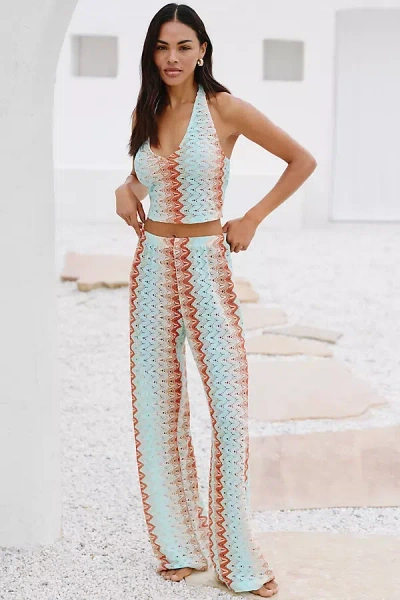 Luli Fama Cover-up Pants In Blue