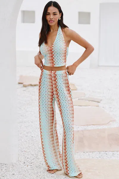 Luli Fama Cover-up Pants In Multi