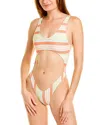 Luli Fama Ribbed One-piece In Multi