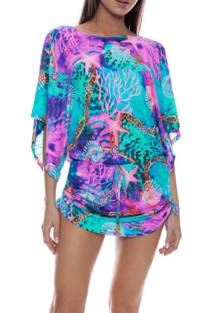 Luli Fama South Beach Dress In Multi