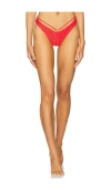 Luli Fama Sunset Glow Loop Brazilian Bikini Bottom
