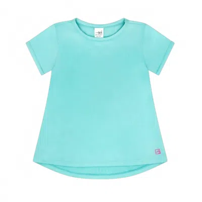 Lullaby Set Kids' Girls Bridget Basic Tee In Totally Turquoise In Multi
