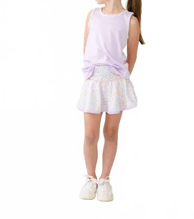 Lullaby Set Kids' Girls Drew Tank In Petal Purple In Multi