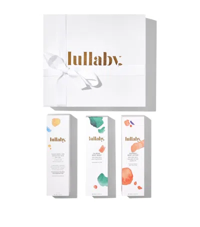 Lullaby Skincare Top To Toe Trio Set In White