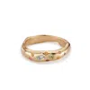 Lulu And Boo Jewellery Women's Gold / Green / Pink Tutti Frutti Sapphire And Nine Carat Gold Ring - Slim In Multi