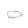 Lulu And Boo Jewellery Women's Solid Sterling Silver Wiggle Bangle In Silver