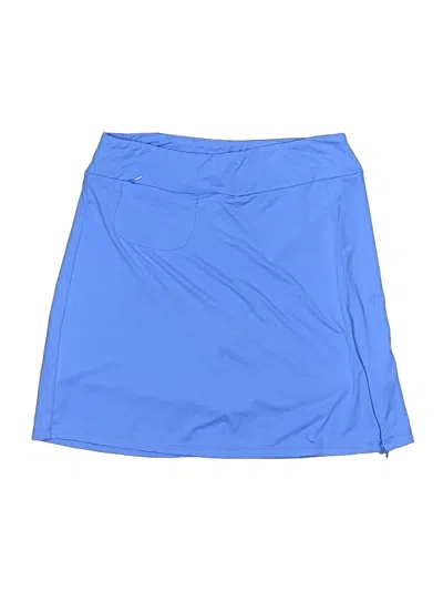 Pre-owned Lulu-b Casual Skirt In Blue