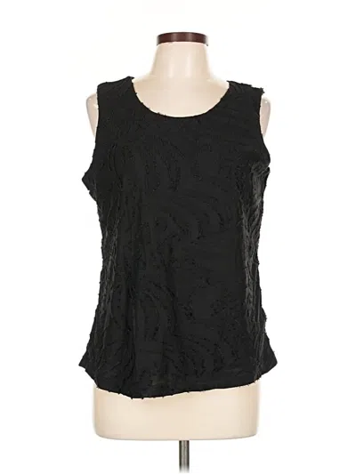 Pre-owned Lulu-b Sleeveless Blouse In Black