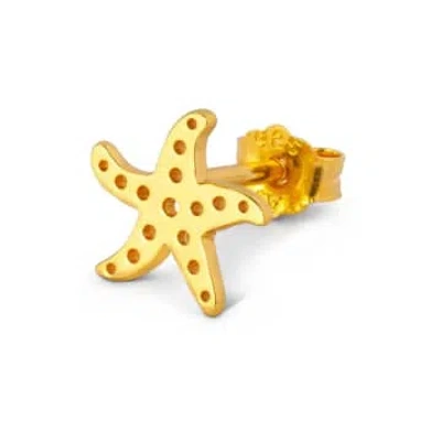 Lulu Copenhagen Starfish 1 Pcs In Gold
