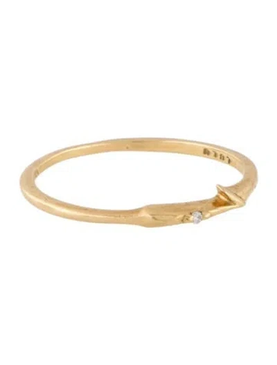 Pre-owned Lulu Frost 18k Diamond Code Number '1' Ring In Multicolor