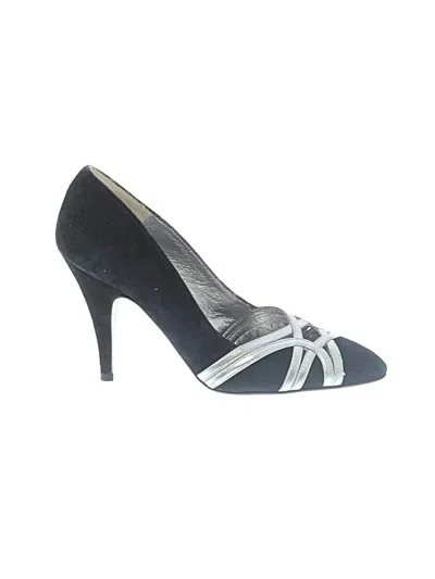 Pre-owned Lulu Guinness Heels In Gray