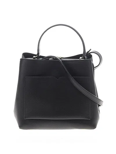 Pre-owned Lulu Guinness Leather Satchel In Black