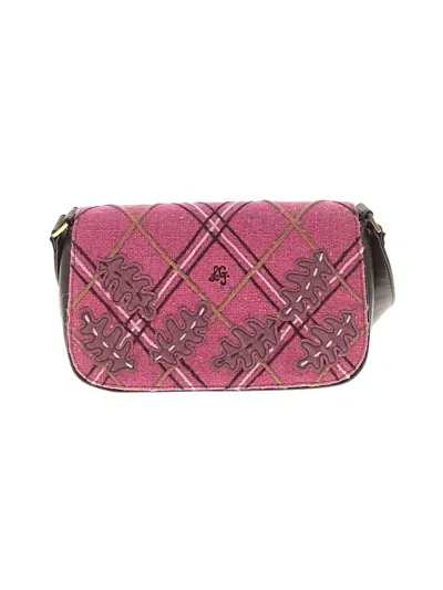 Pre-owned Lulu Guinness Shoulder Bag In Pink