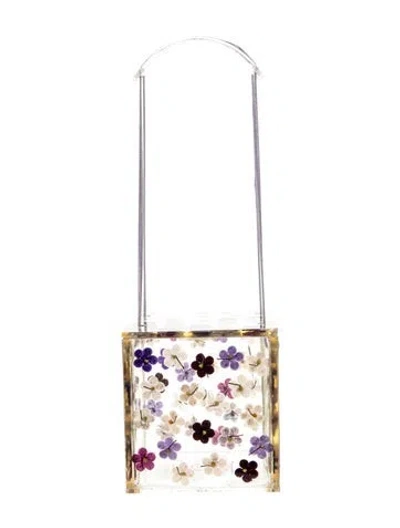 Pre-owned Lulu Guinness Top Handle Bag In Multi