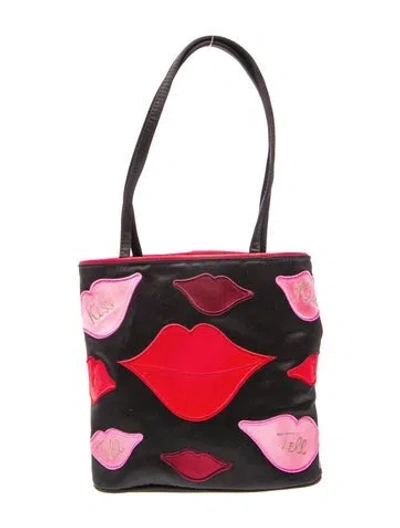 Pre-owned Lulu Guinness Tote In Multicolor
