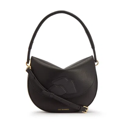 Lulu Guinness Women's Black Mei Shoulder Bag