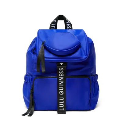 Lulu Guinness Women's Cobalt Blue Millie Backpack
