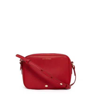 Lulu Guinness Women's Lulu Red Leather Cole Crossbody Bag