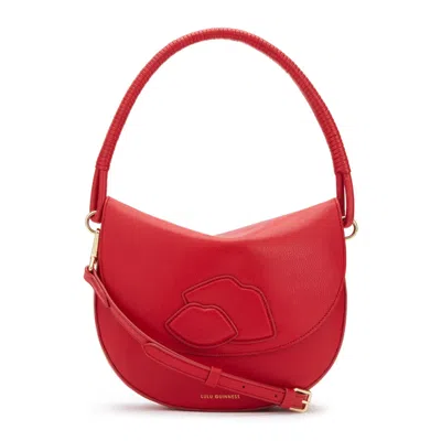 Lulu Guinness Women's Lulu Red Mei Shoulder Bag