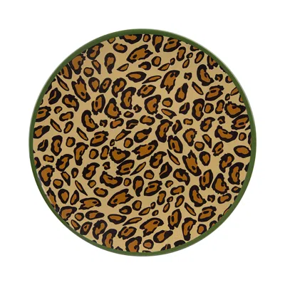 Lulu Powers Appetizer Plate In Brown