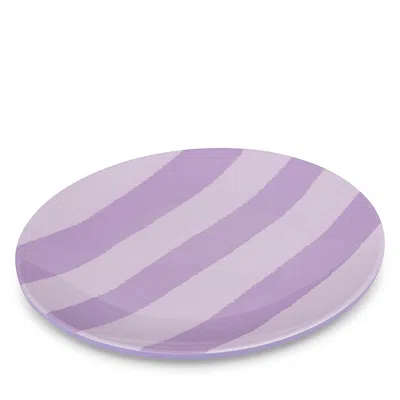 Lulu Powers Appetizer Plate In Purple