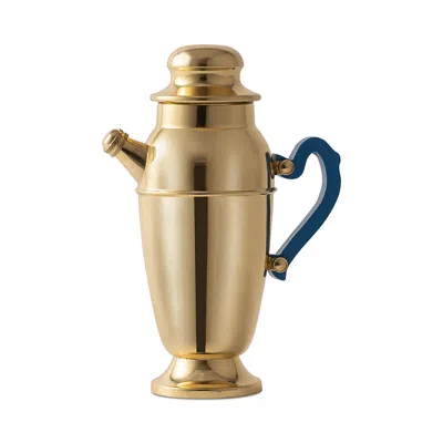 Lulu Powers Classic Shaker With Resin Handle In Gold