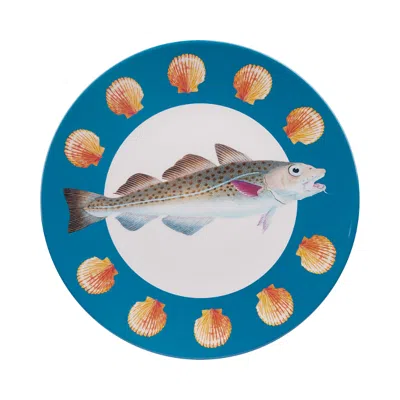 Lulu Powers Coupe Dinner Plate In Cod