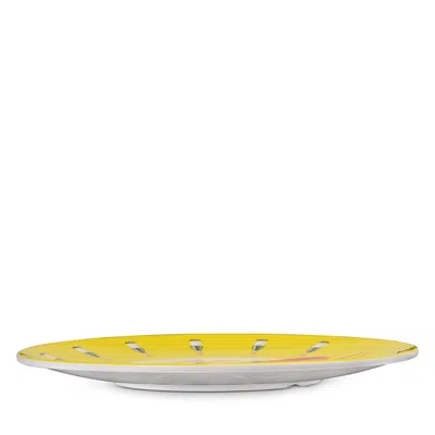 Lulu Powers Coupe Dinner Plate In Yellow
