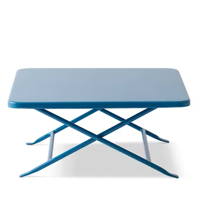 Lulu Powers Medium Collapsible Serving Tray In Blue