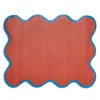 Lulu Powers Vinyl Placemat In Red