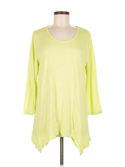 Pre-owned Lulu-b 3/4 Sleeve T-shirt In Green