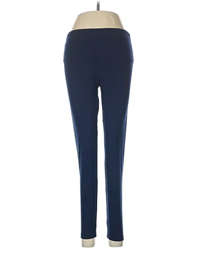 Pre-owned Lulu-b Active Pants In Blue