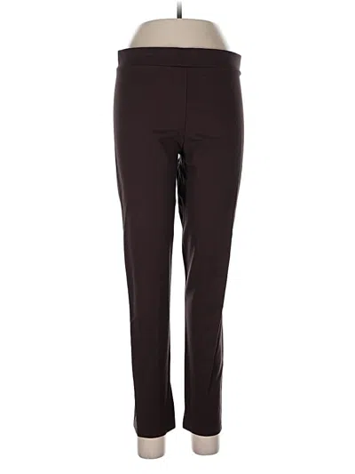 Pre-owned Lulu-b Active Pants In Burgundy