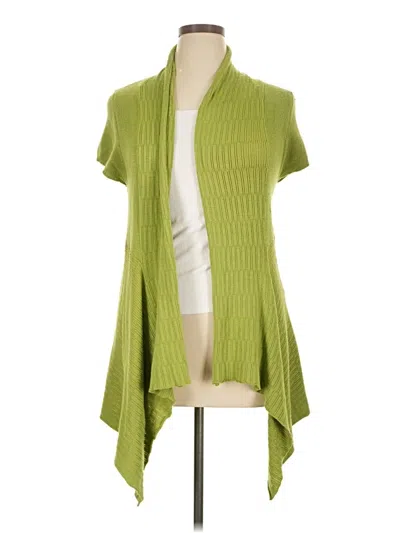 Pre-owned Lulu-b Cardigan Sweater In Green