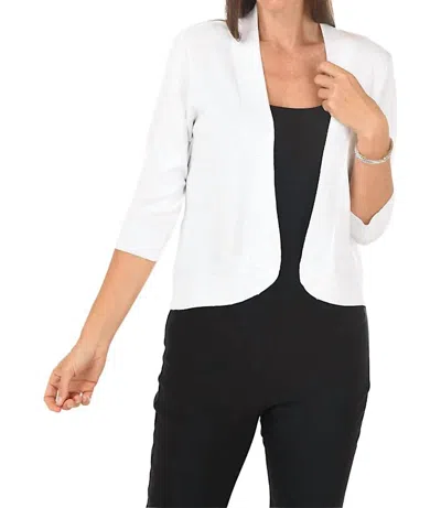 Lulu-b Cardigan Sweater In White