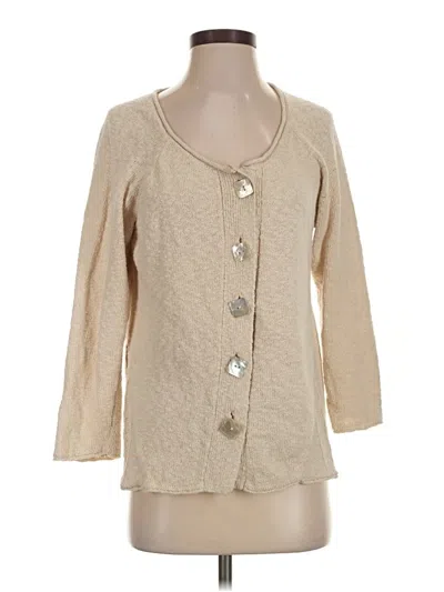 Pre-owned Lulu-b Cardigan Sweater In Tan