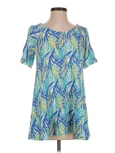 Pre-owned Lulu-b Casual Dress In Blue