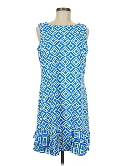 Pre-owned Lulu-b Casual Dress In Blue