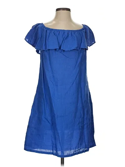 Pre-owned Lulu-b Casual Dress In Blue