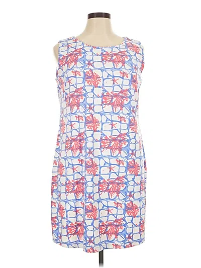 Pre-owned Lulu-b Casual Dress In Blue
