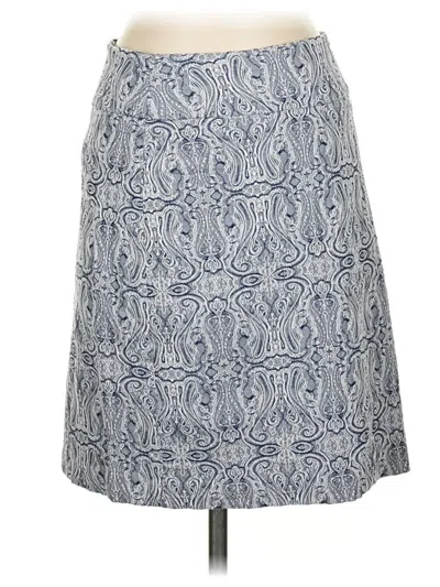 Pre-owned Lulu-b Casual Skirt In Blue