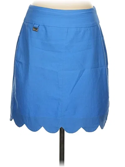 Pre-owned Lulu-b Casual Skirt In Blue