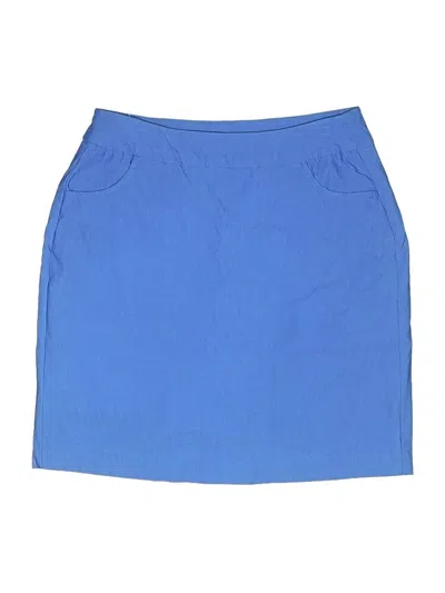 Pre-owned Lulu-b Casual Skirt In Blue