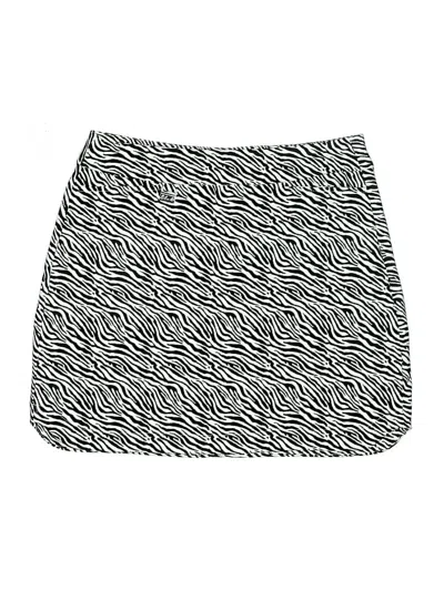 Pre-owned Lulu-b Casual Skirt In Silver