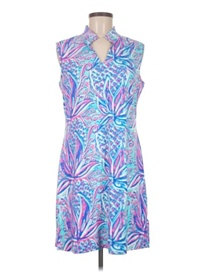 Pre-owned Lulu-b Cocktail Dress In Blue