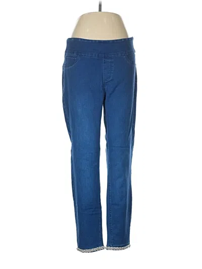 Pre-owned Lulu-b Jeggings In Blue