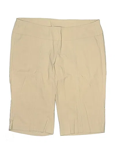 Pre-owned Lulu-b Khaki Shorts In Tan