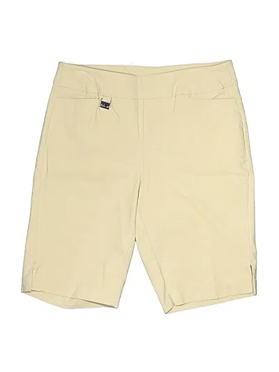 Pre-owned Lulu-b Khaki Shorts In Tan