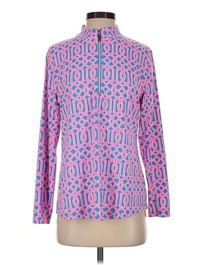 Pre-owned Lulu-b Long Sleeve Blouse In Pink
